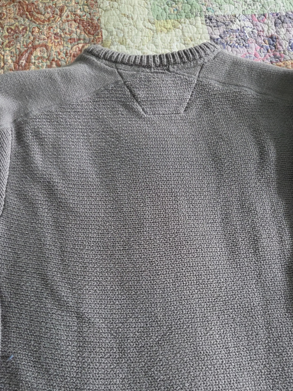 Harley-Davidson Light Gray Knit Crewneck Sweater - Picture 5 of 9